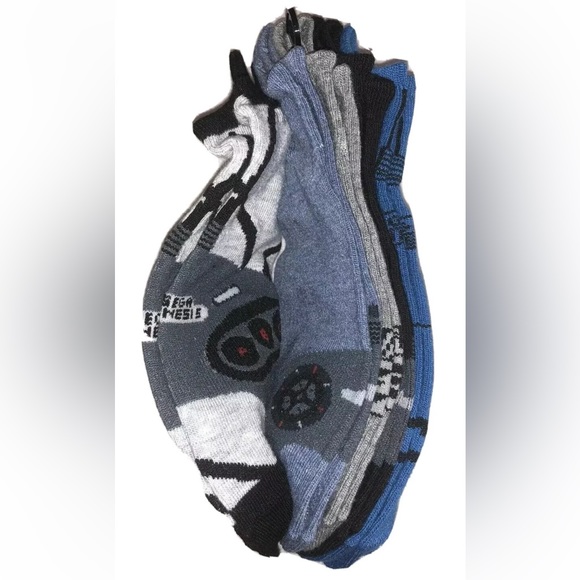 Sega Genesis No Show Socks 5 Pair Men 6.5-12 Multicolor w Controller Old School - Picture 6 of 11